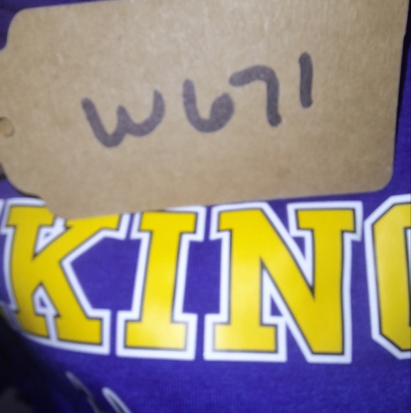 Blue Concepts Sports Minnesota Vikings Hoodie In A Mens Size Large. EUC - Picture 7 of 8
